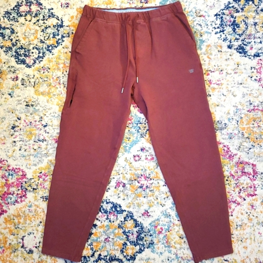 Mack Weldon Large, Dark Rum Ace Sweatpants
